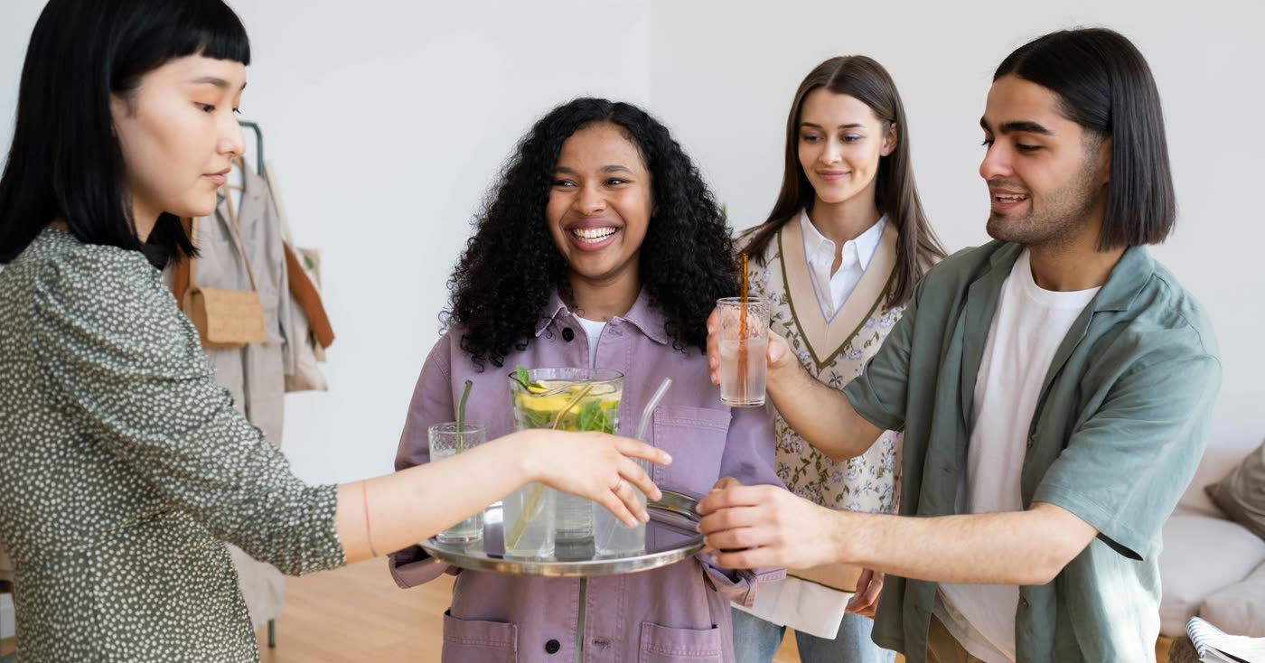 A bar glass for alcohol-related smoking triggers