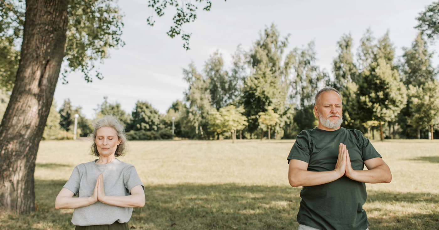 A forest walk for breathing after quitting smoking