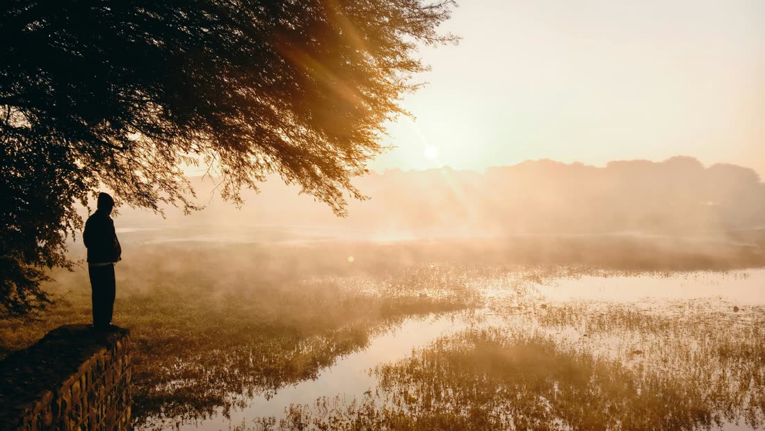 A sunrise road for starting again after a failed quit attempt