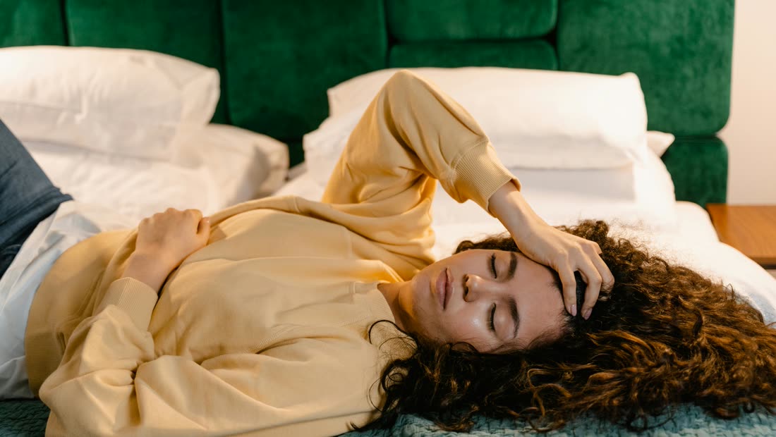 A quiet room and window for resting through a headache